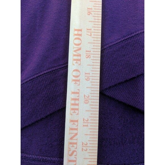 Athleta Coaster Lux Crewneck Sweatshirt Womens Medium Purple V303016 - Picture 8 of 12